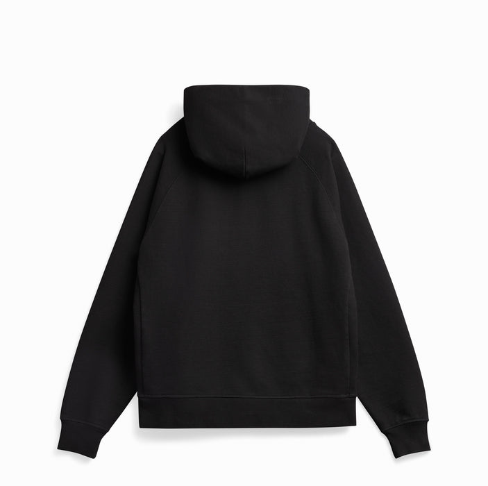 Black Organic Heavyweight Hooded Sweatshirt