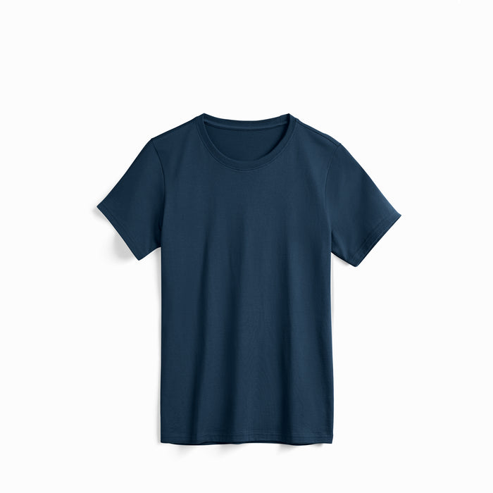 Women's Ocean Navy American Grown Supima® 100% Cotton 6oz T-Shirt